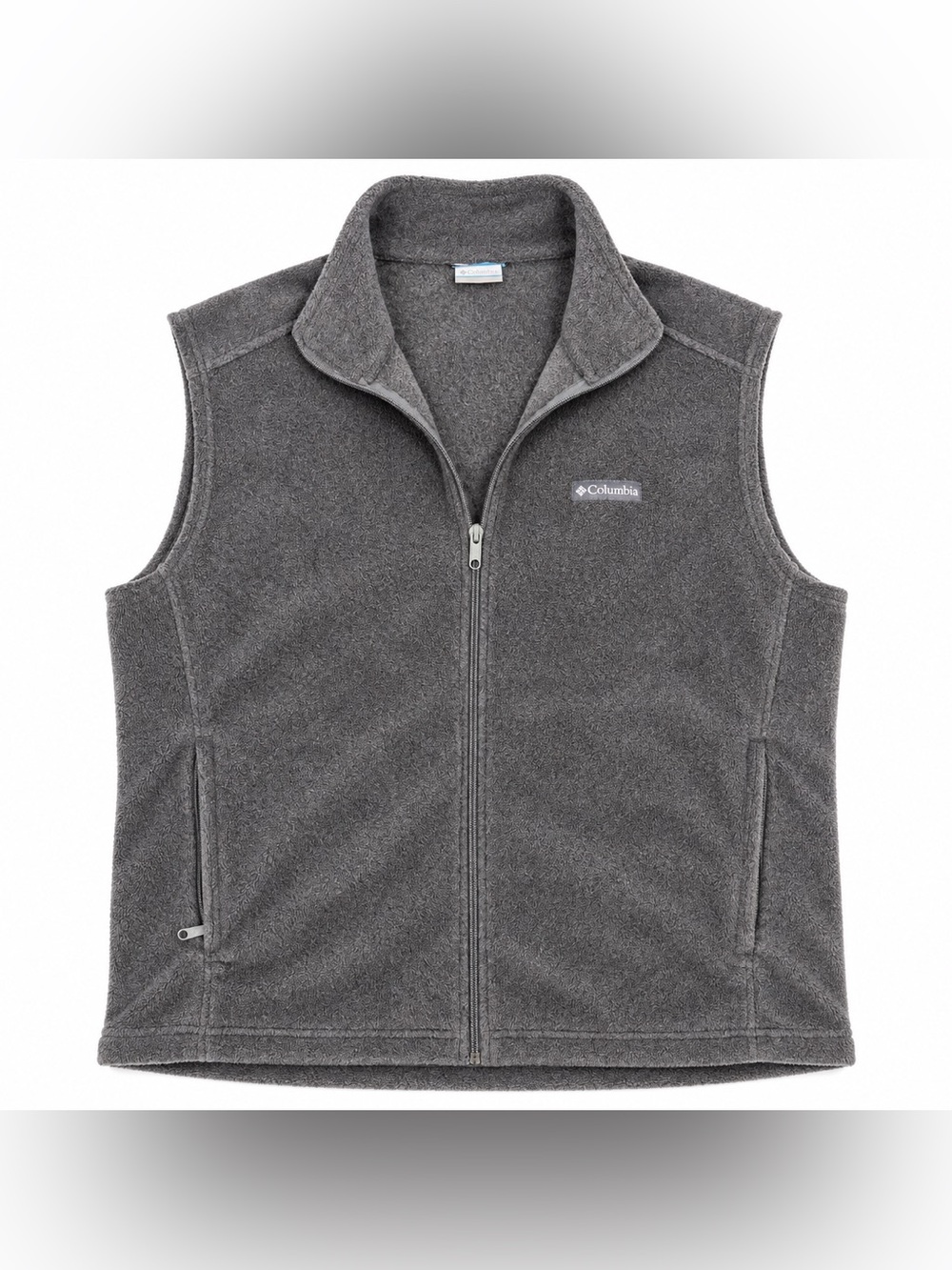 Columbia Men's Steens Mountain Fleece Vest Gray Fleece Vest XL